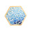 YiFudd glass tile craft kit mixed colors 100 pcs 1