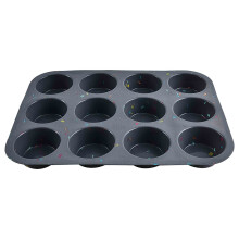 Mafen Cup okrúhla forma na puding, domáce pečenie, 12 ks