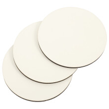 Sublimation Cup Coasters Wooden Discs 3pcs
