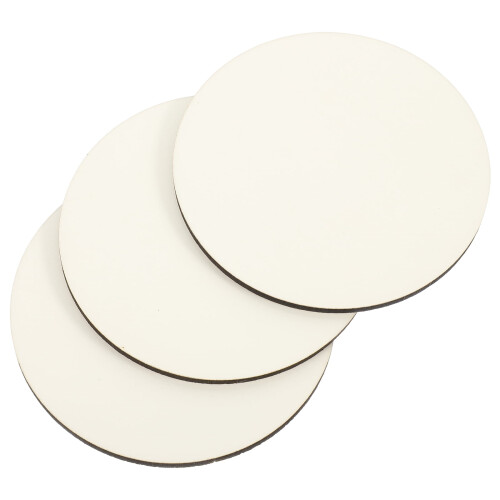 Sublimation Cup Coasters Wooden Discs 3pcs