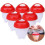 Silicone Egg Poacher Set 6-Piece 1