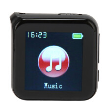 MP3-Player Sprachrekorder 300mAh Kompakt 4G Schwarz