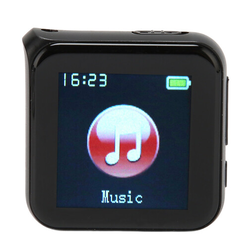 MP3-Player Sprachrekorder 300mAh Kompakt 4G Schwarz