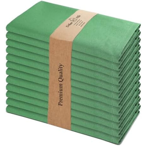 12-pack bomullstygservetter 20x20 tum
