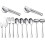Set da portata in acciaio inox da 12 pezzi 1