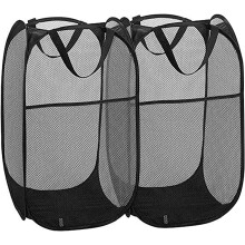 Opvouwbare wasmand van gaas, 14x14x24 inch