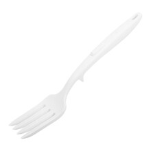 Tenedor de carne de silicona flexible y resistente al calor. Utensilio de cocina.
