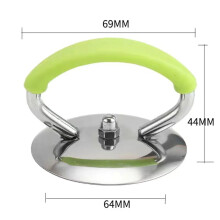 Poignée de rechange en acier inoxydable pour casserole (1 pièce)