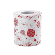 Weihnachtsrollen-Servietten, farbig, 1 Packung