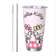 Hello Kitty insulated tumbler 20 oz stainless steel