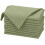 Lot de 12 serviettes de table en lin et coton, 50 x 50 cm 1