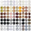 Rhinestone beads for pens 20mm 100 pcs 1