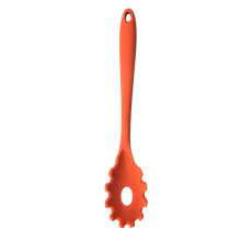 Silicone Pasta Fork Food Grade 11.2 Inch Orange