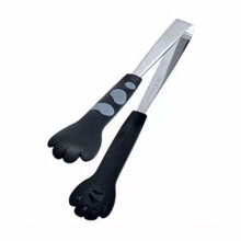 Joykith cat-shaped stainless steel food tongs 7 inch
