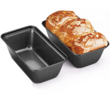 Antihaft-Kastenform-Set, 2er-Pack, Kohlenstoffstahl, 25 x 13 cm