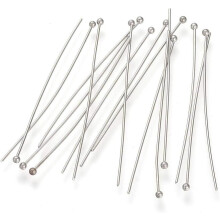 Stainless Steel Ball Head Pins 70mm 24 Gauge