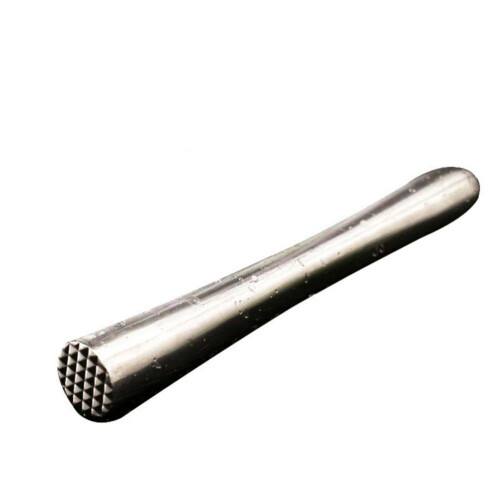 Mortero de acero inoxidable de 22,5 cm
