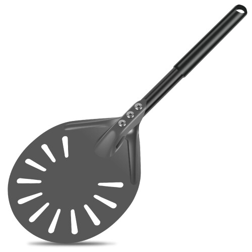 Aluminum Pizza Peel with Long Handle 15.75.9 Inch