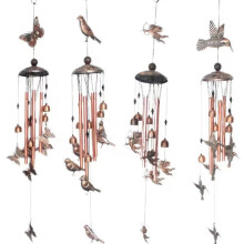 Copper Wind Chime Home Decor Unique Design 11
