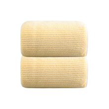 Microvezel gezichtsdoekjes 34x76cm Geel 5-pack