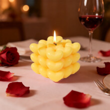 Stampo in silicone a forma di cuore per candele fai da te – Stampo per la creazione di candele fai da te