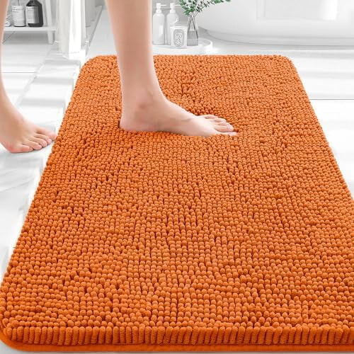 Chenille-kylpymatto 30x20 tuumaa