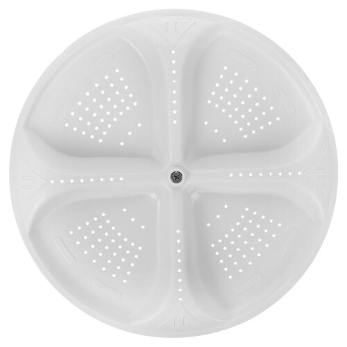 Vervangende roerplaat voor wasmachine (wit)