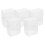 Bobblehead Display Case Transparent 5 stk. 1