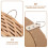 Rattan Mirror Rustic Wall Hanging 24-inch 2