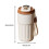 Caneca térmica Jacenvly com visor LED, 450ml 2