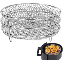 Nerezový rošt do fritézy 7,8 palce – 3 kusy