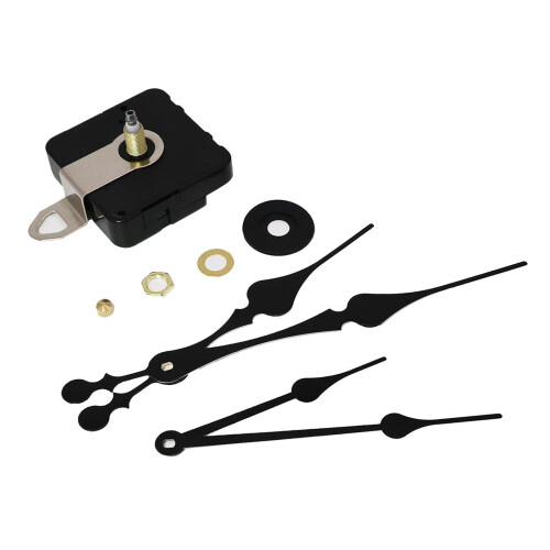 Kit de mecanismo para relógio de parede com eixo de 20 mm