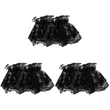 3Paare Atmungsaktive Spitze Armbänder Damen Hochzeit Zubehör