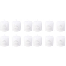 12Stk Weiße Paraffin Aromatherapie Für Hochzeit Party