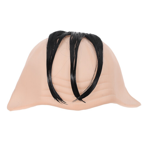 Klassieke Bald Cap Met Drie Haarstrengen Feest