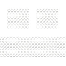 500Pièces Anneaux Métalliques Argentés Pour Et Bijoux DIY