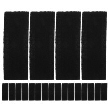 20Pièces Filtres Pour Ventilateur De Plafond En Fibre De Carbone Noire