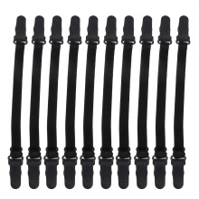 30Pièces Crochet Masque Noir Boucle Élastique Durable
