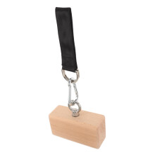 Wooden Grip Strength Trainer Khaki Beech Wood Finger Strength Tool