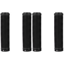 2Pairs Lock- Bike Handlebar Grips Skid-Proof Rubber