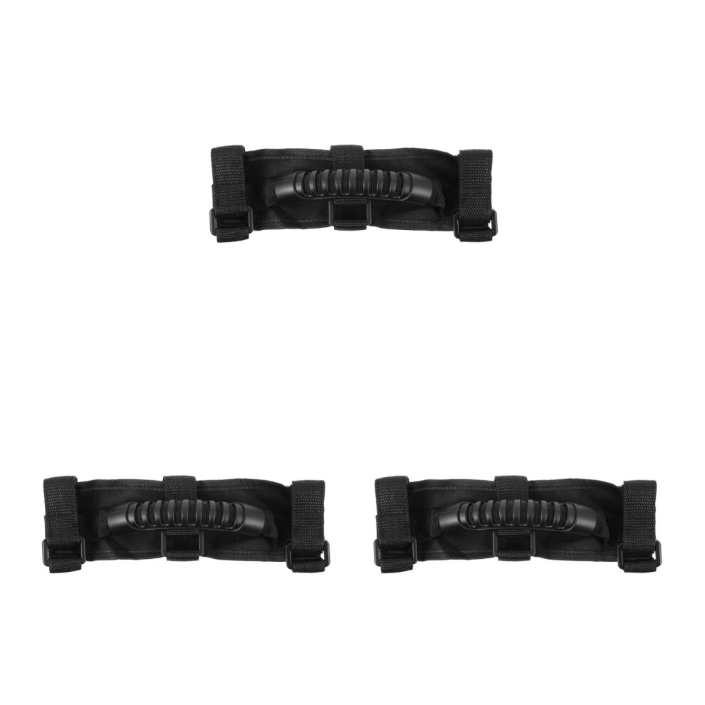 3Pcs Scooter Carrying Straps Portable Handles Durable Nylon Belt Black 3763497269967