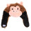 Plush Monkey Costume Hat Soft Party Headwear 1
