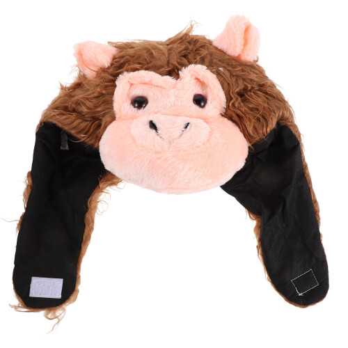 Plush Monkey Costume Hat Soft Party Headwear