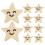 10Pièces Broche Étoile 5 Point Pour Récompense Et 1