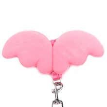 Cat Dog Leash Pink Breathable Adjustable Chest Harness for Pets