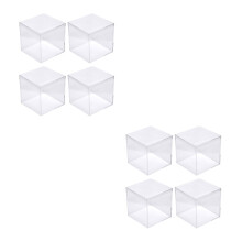 8St Heldere Plastic Opbergdozen Ps Voor Snoep Cookies En Cadeaus