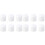 12Pcs Smokeless White Aromatherapy Candles Decorative for Events 1