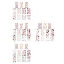 Self Adhesive Acrylic Rhinestone Stickers for Nail & Craft Decor