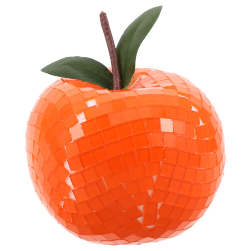 Orange , Künstlich Mit Glänzendem Spiegelfinish