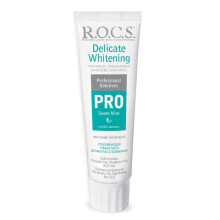 ROCS Pro Sweet Mint Toothpaste | Sweet Mint Toothpaste, Whitening Toothpaste 100Ml, Enamel Strengthening Toothpaste, Fluoride-Free Toothpaste - 100ml